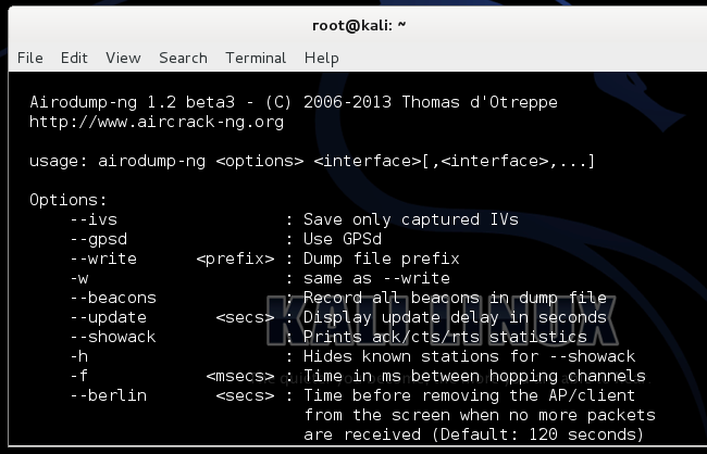 airodump-ng